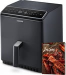 COSORI Smart Air Fryer Oven Dual Blaze 6.4L, Dual Heating Elements, Cookbook