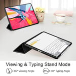 ESR Yippee Trifold Smart Protective Cover Case For iPad Pro 11" 2018 Black