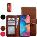 Samsung Galaxy A10 - Läderfodral / Skydd Rosa