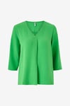 JDY - Blus jdyDivya 3/4 Top Wvn - Grön