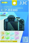 JJC GSP-D3300 Optical Glass LCD Screen Protector for Nikon D3300, D3200, D3400