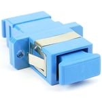 Cablemarkt - Adaptateur Fibre Optique Simplex Monomode sc vers sc Bleu