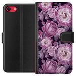 Apple iPhone 16e Plånboksfodral Blommor