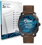Bruni 2x Protective Film for Fossil Q Machine Screen Protector Screen Protection