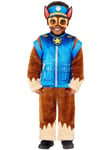 Childs Deluxe Chase Fancy Dress Paw Patrol Costume Cartoon Dog Policeman Kids