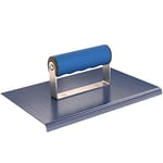 Bon 22-732 9 x 6-inch Comfort Grip Handle Blue Steel Sidewalk Edger with 1/4-inch Radius and 3/8-inch Lip
