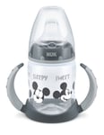 NUK First Choice +Disney Mickey Learn-to-Drink Bottle,6-18m, Temperature Control