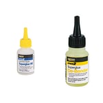 Everbuild Stick 2 Industrial Grade High Viscosity Superglue, Clear, 50 g & Stick 2 Superglue De-bonder, Clear, 20 ml