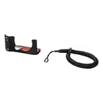 SmallRig Leather Half Case Kit for Fujifilm X-M5 Black