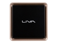 ECS LIVA Q3 Plus - Mini PC - Ryzen Embedded V1605B / 2 GHz - RAM 4 GB - SSD - eMMC 128 GB - Radeon Vega 8 - GigE - WLAN: 802.11a/b/g/n/ac, Bluetooth 4.1 - Win 10 Pro 64-bit - skjerm: ingen