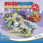 ThinkFun - Rush Hour Junior - Jeu de logique - Casse-tête - Embouteillage - 40 défis 4 niveaux - 1 Joueur ou plus dès 5 ans - Ravensburger - 76304 - Mixte - Version française