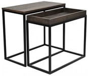 Nordic Furniture Group - Duett Satsbord Rektangel Mörkbrun Ek