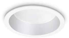 Deep, Indbygningslampe, Fi, aluminium by Ideal Lux (D: 10 cm. x H: 5 cm., 1200 lumen/3000 kelvin)