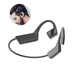 Delaspe K08 Bone Conduction Bluetooth Headset, 5.0 Wireless Ear-Mounting Headset, Sports Waterproof And Sweat-Proof Headset, Suitable For Running, Fitness, Cycling