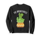 Cactus The Untouchables Cute Succulents Cactus Kids Sweatshirt