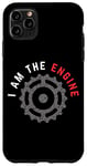 Coque pour iPhone 11 Pro Max Grunge Vélo de montagne I Am The Engine pour VTT Trail Riding