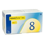Novofine NovoFine pennkanyl 0,30 x 8 mm - 100 st