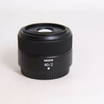 Nikon Used Z 40mm f/2 Lens