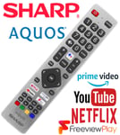 Genuine Sharp Aquos TV Voice Remote Control For SHW/RMC/0134 SHWRMC0134