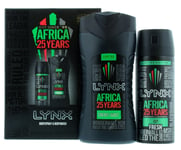 LYNX AFRICA 25 YEARS DUO SET 2PC  FREE POST