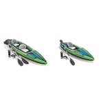 Intex - 68306NP - Set Kayak Challenger K2-2 Pers (Inclus Rame Et Gonfleur) & 68305NP - Set Kayak Challenger K1-1 Pers (Inclus Rame Et Gonfleur)