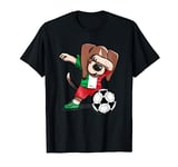 Dabbing Beagle Dog Italy Soccer Fans Jersey Italian Football T-Shirt