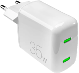 Puro 35W Dual USB-C Power Adapter 2xUSB-C 20+15W 65gr