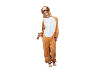 Boland 88020, Maskeraddräkt, Vuxen, Unisex, Djur, Djur, Svart, Brun, Vit