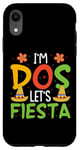 Coque pour iPhone XR I'm Dos Let's Fiesta Sombrero 2 ans 2ème anniversaire enfant