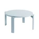 HAY - Rey Coffee Table, 66,5xH32 REY22, Slate blue water-based lacquered beech - Blå - Soffbord - Trä