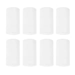 8 X Batteriadapter Storlek Av Aa Till C white