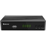 Denver DVB-T2-Box H.265 FTA Boxer USB media-ingång