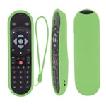 Remote Control Protective Cover Shockproof Case for Sky Q Touch and Non-Touch Controller Skin-Friendly Anti-Lost With Hand Loop (Glow in Dark Green)