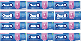 12 x Oral-B Pro Expert 24H Protect Sensitive Toothpaste 75ml Stannous Fluoride