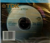 TDK PROFESSIONAL CD-R74STEC STUDIO CD-R  AUDIO / MUSIC DIGITAL RECORDABLE CDR 74