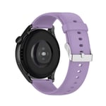 Huawei Watch 3 / 3 Pro / GT 2e - Premium sports silikone urrem 22 mm - Lys lilla