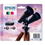 Epson Ink Cartridge Black Cyan Magenta Yellow for Multipack 4-colours 502