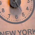 Balvi - Set Horloge Murale World Clock. Il Comprend Trois horloges circulaires. London-Paris-New York