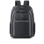 Solo Pro 16" Laptop Backpack, Removable Sleeve, Black/Grey