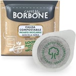 Caffè Borbone Coffee Compostable Pods, Recyclable Wrapping, Black 150 pods 