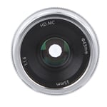 35mm F1.6 Mirrorless Camera Lens M4/3 Mount For E M5 E M5II E M10 E REL