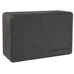 Manduka Unisex Recycled Foam Yoga Block, Thunder, Standard