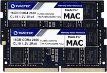 Timetec Hynix IC 32GB KIT(2x16GB) Compatible for Apple DDR4 2666MHz for Mid 2020 iMac (20,1/20,2) / Mid 2019 iMac (19,1) 27-inch w/Retina 5K Display, Late 2018 Mac Mini (8,1) PC4-21300/PC4-21333 RAM
