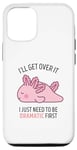 Coque pour iPhone 12/12 Pro Bull I'll Get Over It I Just Need To Be Dramatic First