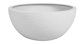 Vasque Graphit 30 - Blanc cérusé - 30x12cm - 5.5L - EDA Plastiques - Intérieur et extérieur