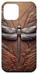 Coque pour iPhone 12 mini Accessoire en cuir pour libellule
