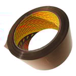 3M Packtejp Scotch 6890 PVC, vit, 50 mm x 66 m