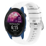 Garmin Forerunner 255S Klockarmband i Silikon - Vit