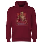 Guardians of the Galaxy I Am Retro Groot! Hoodie - Burgundy - L