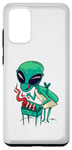 Galaxy S20+ Alien BBQ Funny Design for Space and Barbecue Lover Case